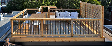 Toit-terrasse par Patio Design inc.
